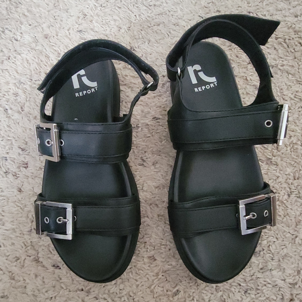 Report Black Women's Sandals